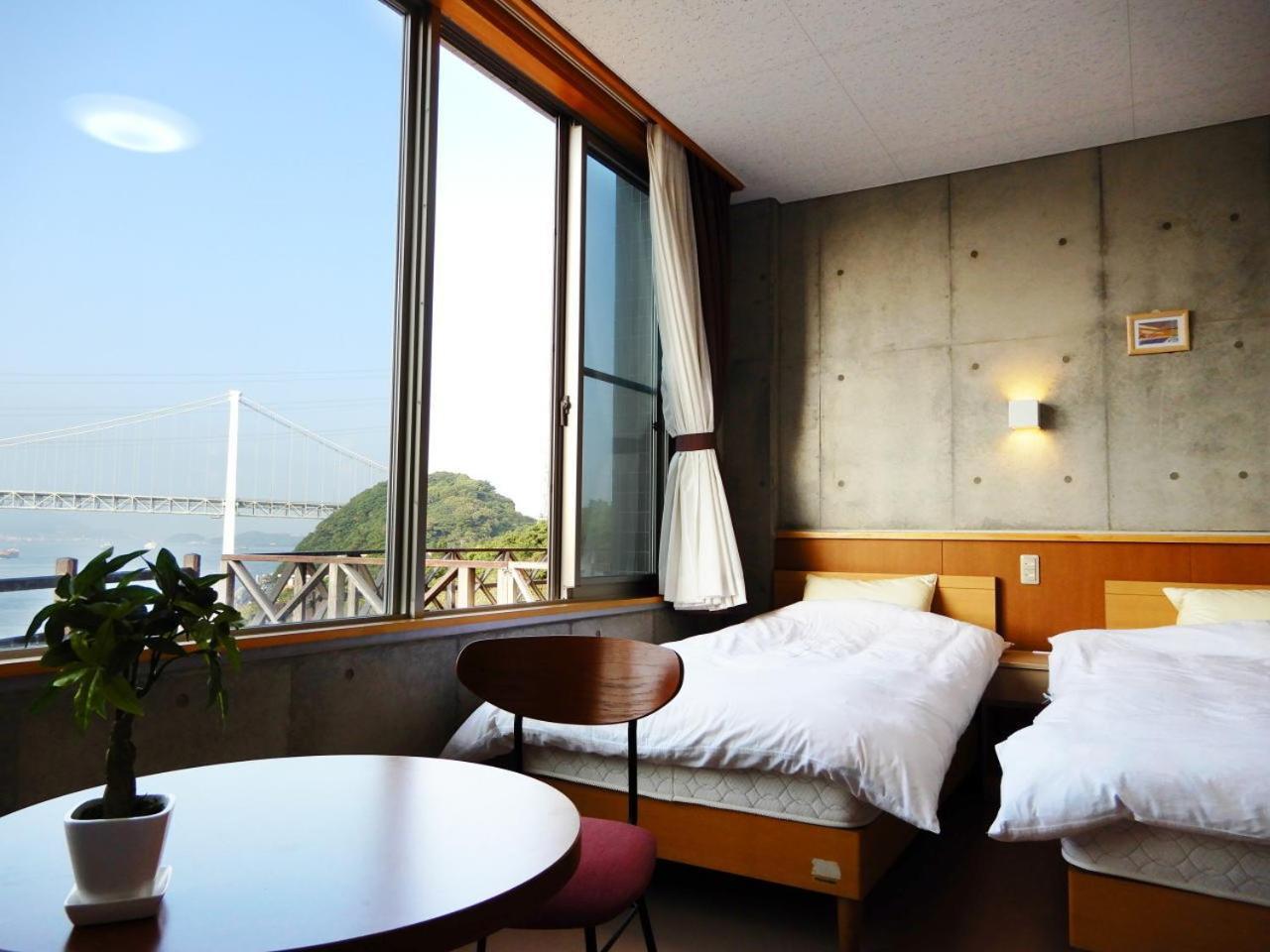 Shimonoseki Hinoyama Youth Hostel Kitakyushu Esterno foto